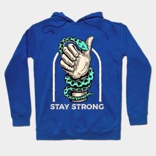 Stay Strong Snake Bite Hoodie